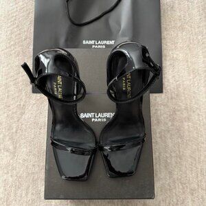 Saint Laurent Opyum Black Patent Leather